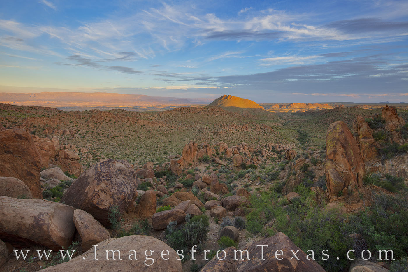 Big Bend Evening from Balanced Rock 1 | Grapevine Hills Trail, Big Bend ...