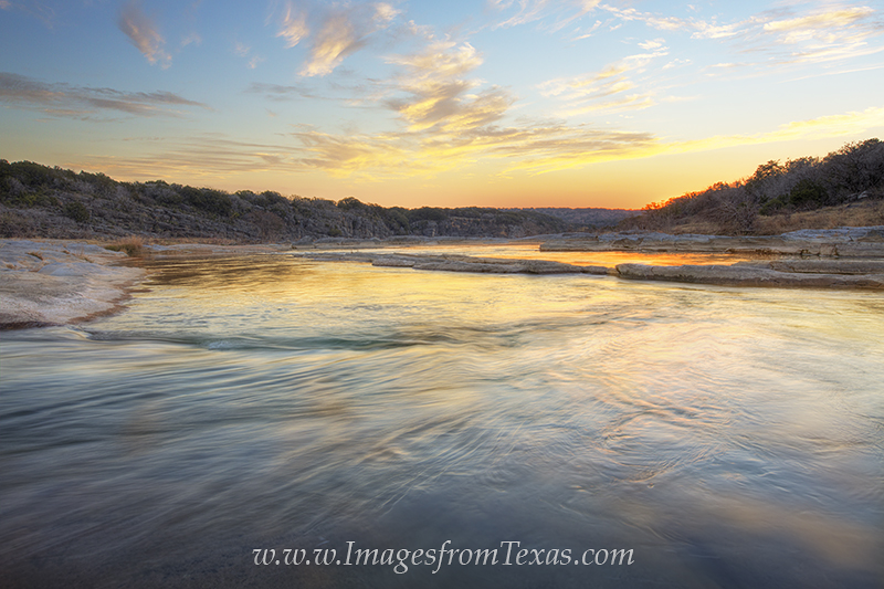 February Sunrise on the Pedernales River 3 | Pedernales Falls | Rob ...